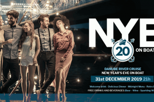 Retro New Years Eve Party with Disco Music in Budapest